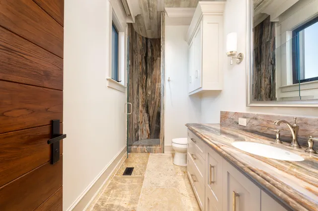 a view of a house with a garden