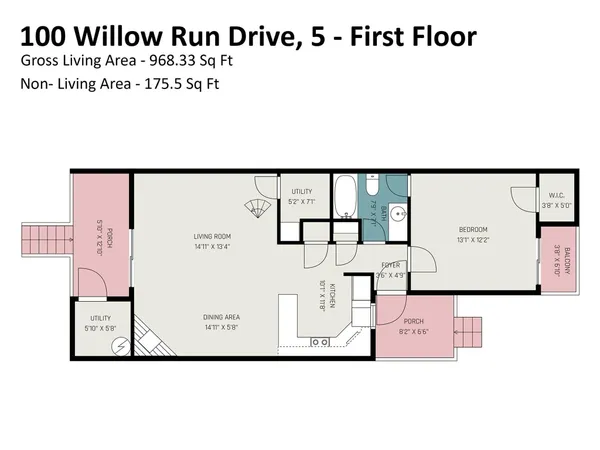 $185,990 | 100 Willow Run Drive, Unit 5, Gastonia, NC 28056