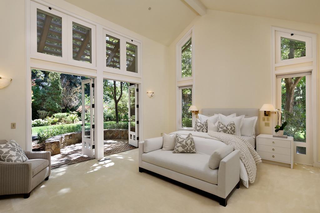10 Faxon Forest Atherton, CA 94027 - Photo 7 of 16 a living room with furniture and a large window