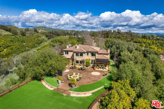 a aerial view of a house