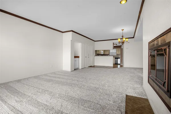 a view of a storage & utility room