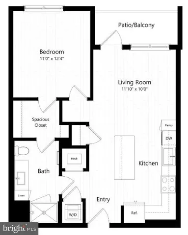 $2,210 | 4851 Ellin Road, Unit 112, Hyattsville, MD 20784
