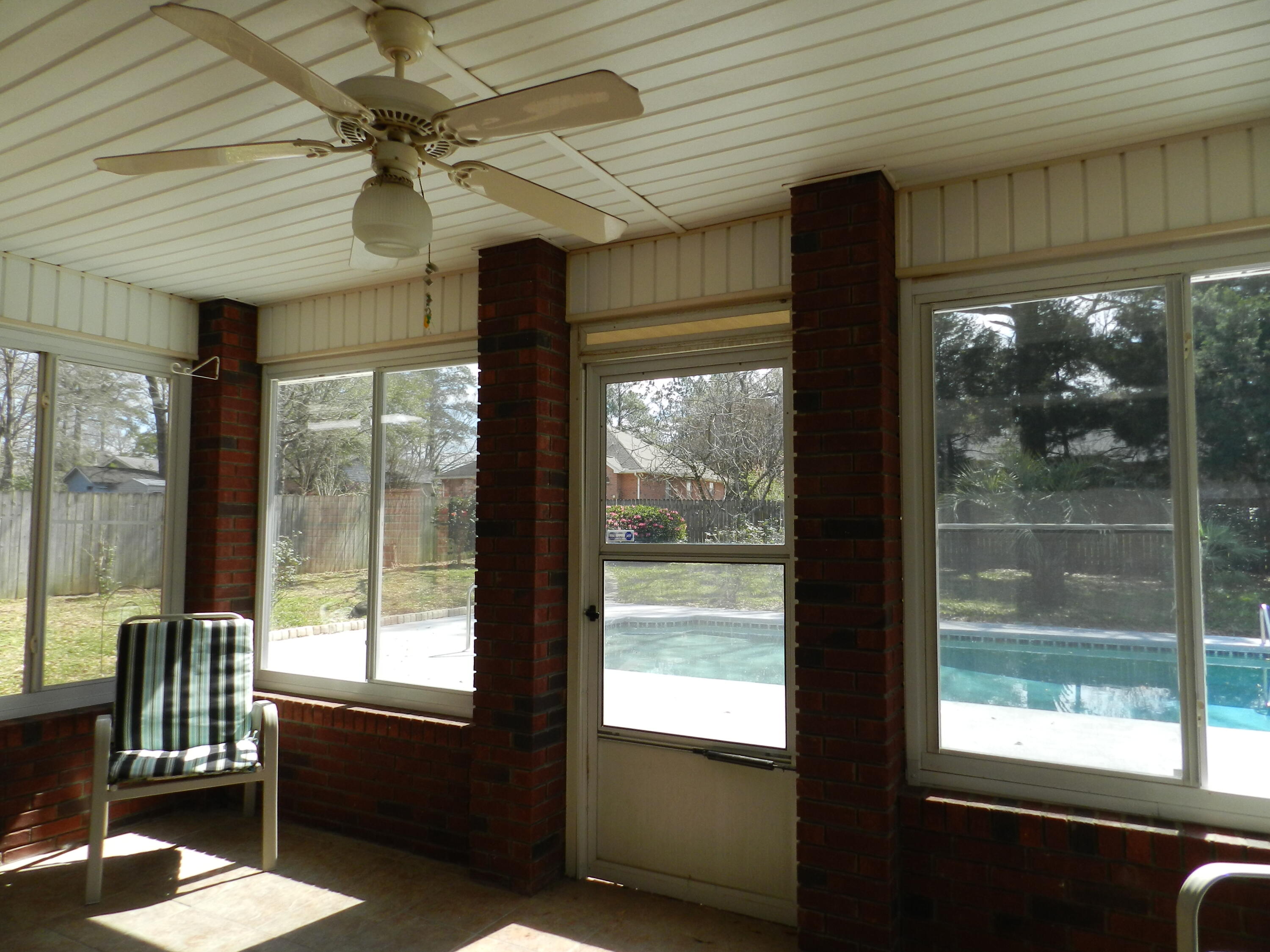 2710 Phil Tyner Road Crestview, FL 32536 - Photo 26 of 46 porch looking at pool