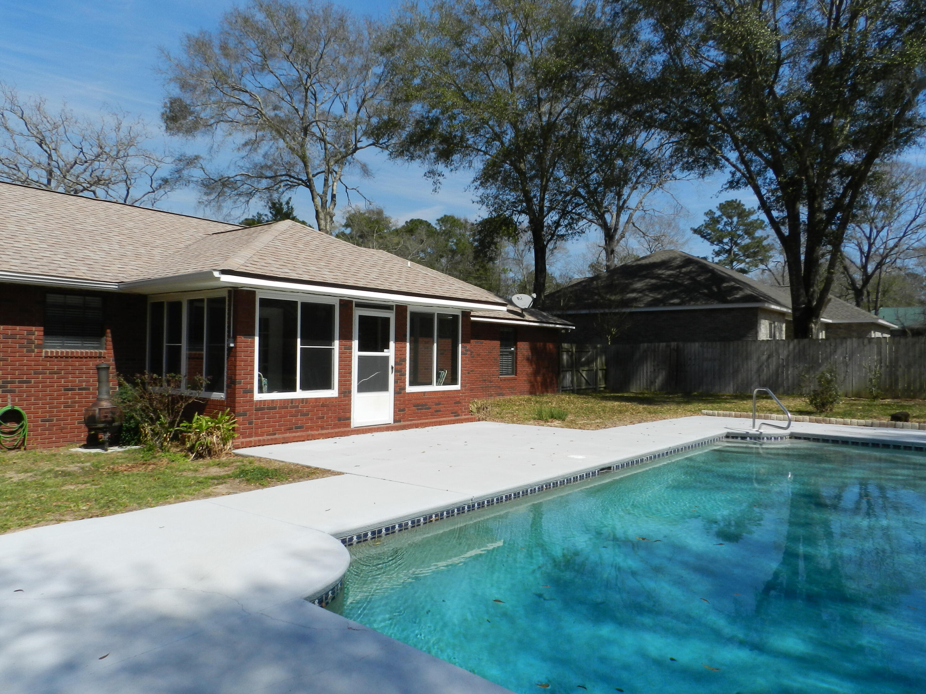 2710 Phil Tyner Road Crestview, FL 32536 - Photo 39 of 46 back porch/ pool