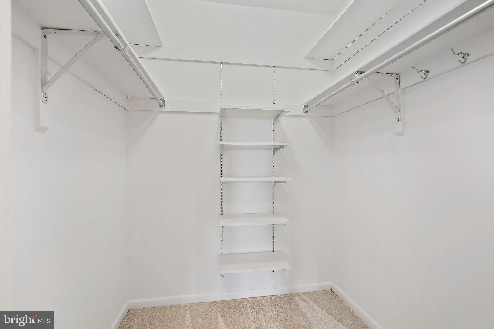 2006 Lakebreeze Way Reston, VA 20191 - Photo 29 of 49 a view of walk in closet with empty racks