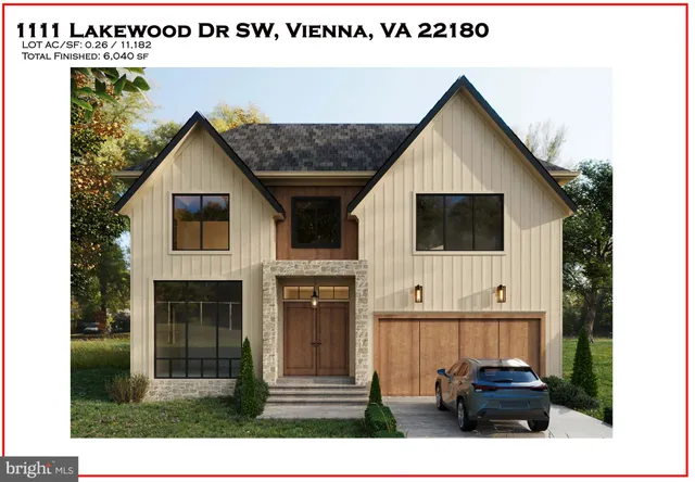 $2,599,888 | 1111 Lakewood Drive Southwest, Vienna, VA 22180