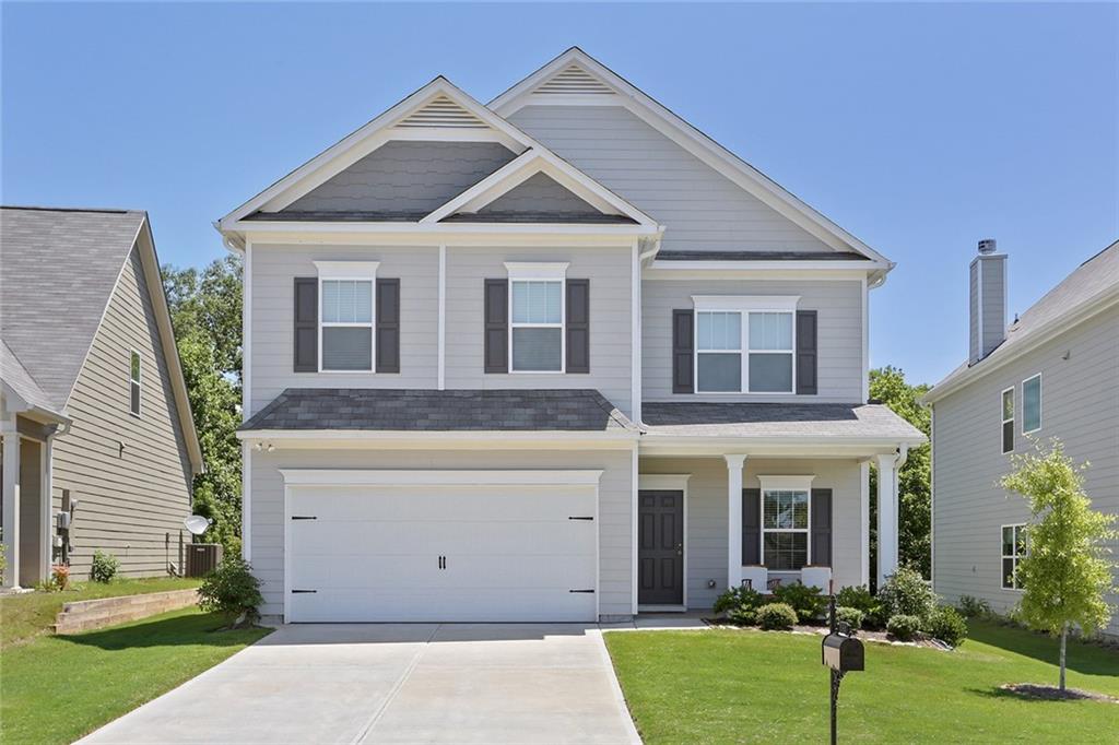 198 Renford Road Ball Ground, GA 30107 - Photo 1 of 1 This home was built in 2018 and has a 2 car garage.