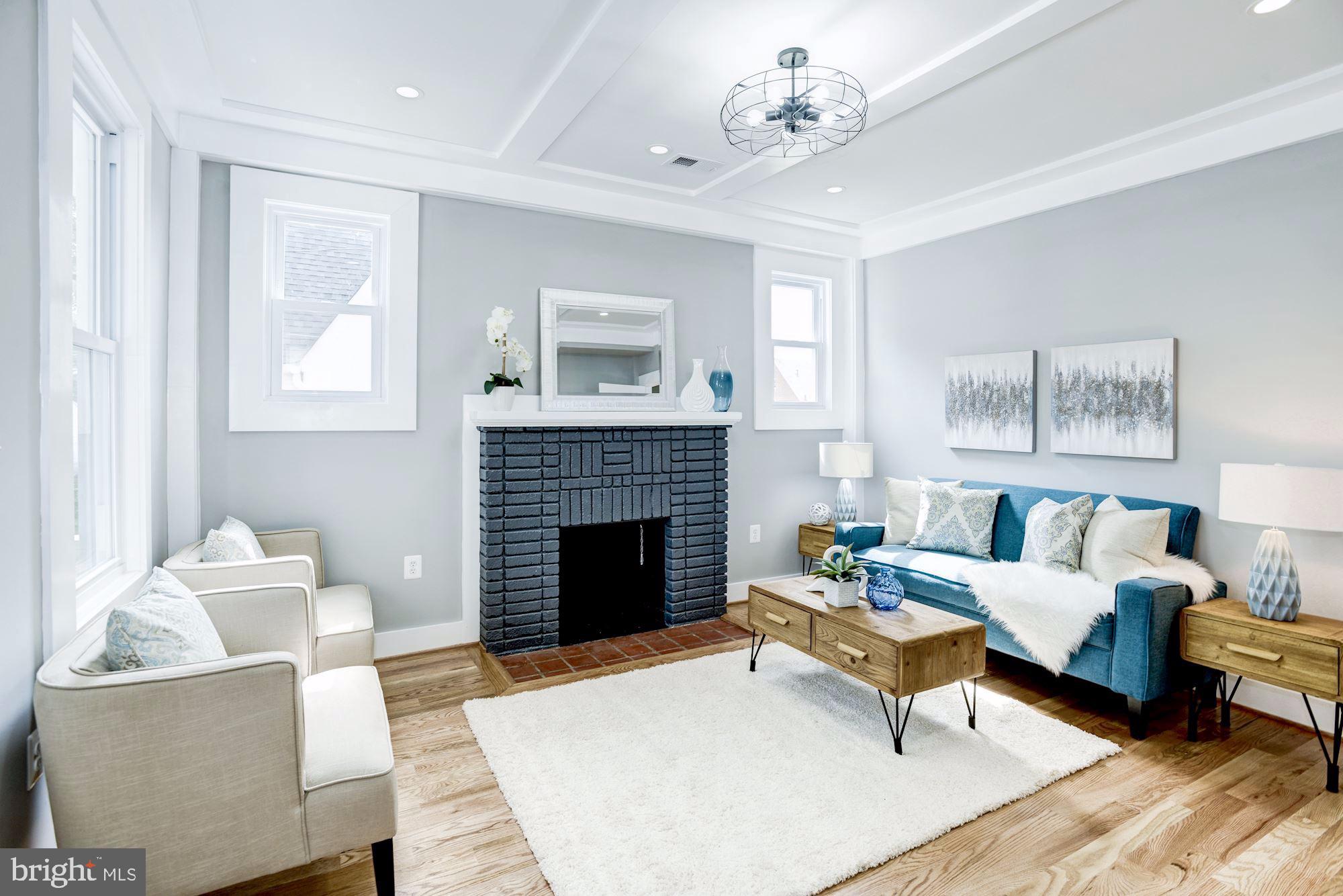 12 Nicholson Street Northwest Washington, DC 20011 - Photo 4 of 45 New Box Beam Ceiling