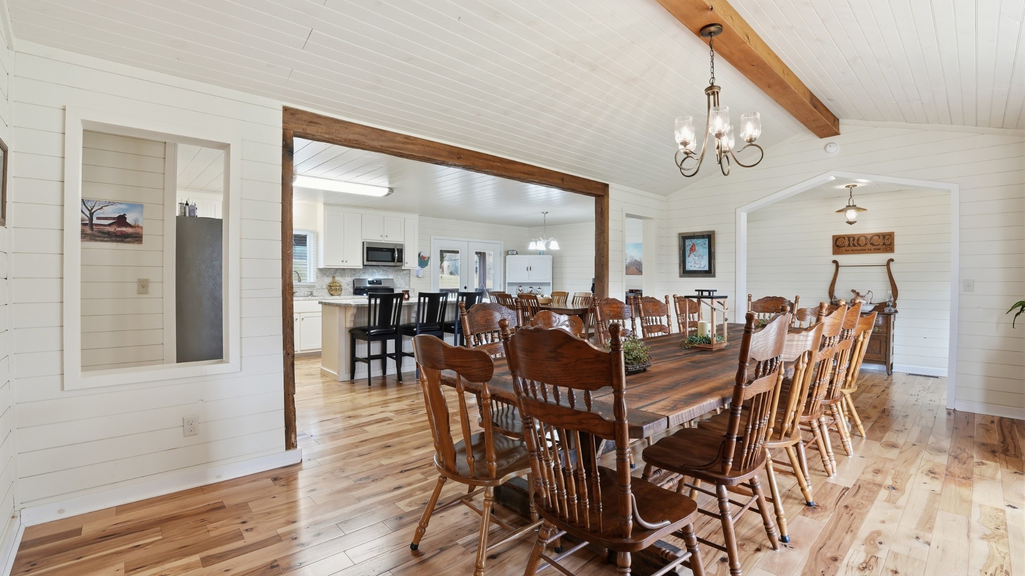 1101 Bagley Hollow Road Fayetteville, TN 37334 - Photo 15 of 52 a view of a dining room with furniture and wooden floor