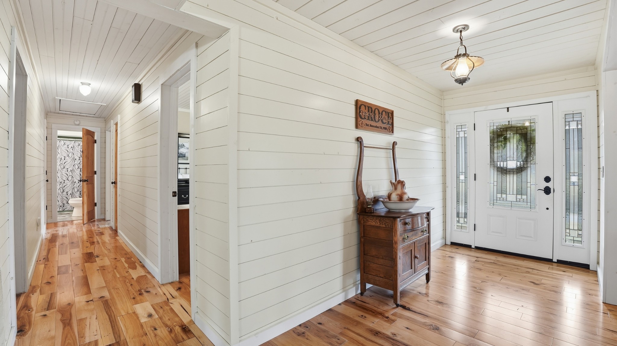1101 Bagley Hollow Road Fayetteville, TN 37334 - Photo 31 of 52 a hallway view with wooden floor and staircase