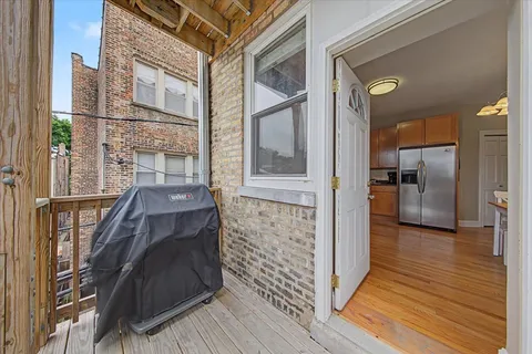 a view of front door of house