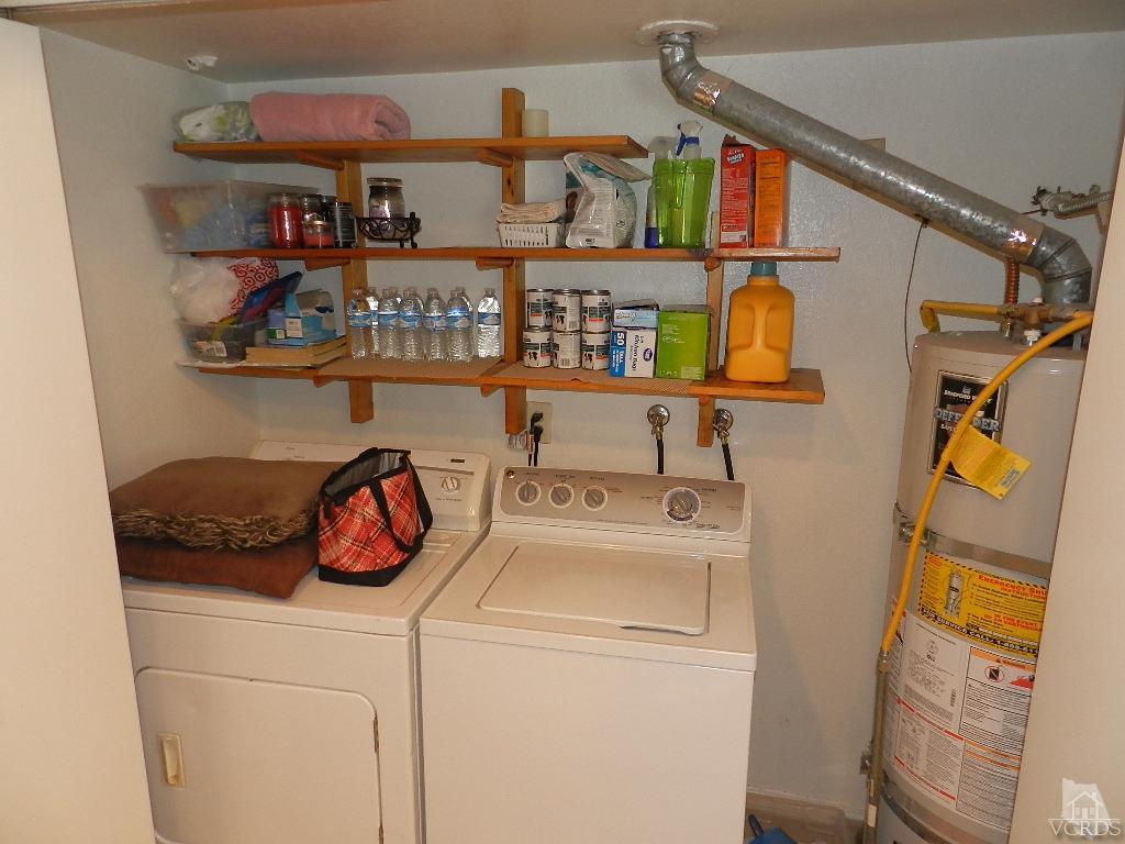 1866 Rory Lane, Unit 2 Simi Valley, CA 93063 - Photo 19 of 31 a utility room with dryer and washer