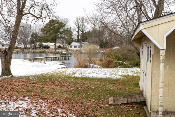 a view of outdoor space with garden