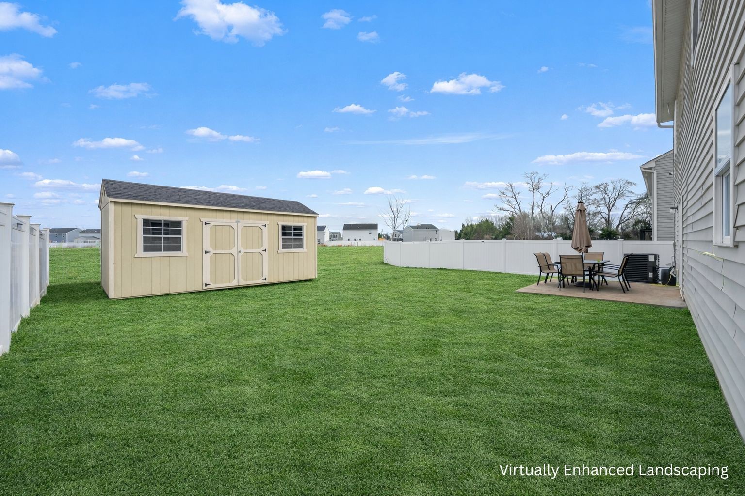 5571 Compass Way Christiana, TN 37037 - Photo 21 of 23 a backyard of a house with table and chairs