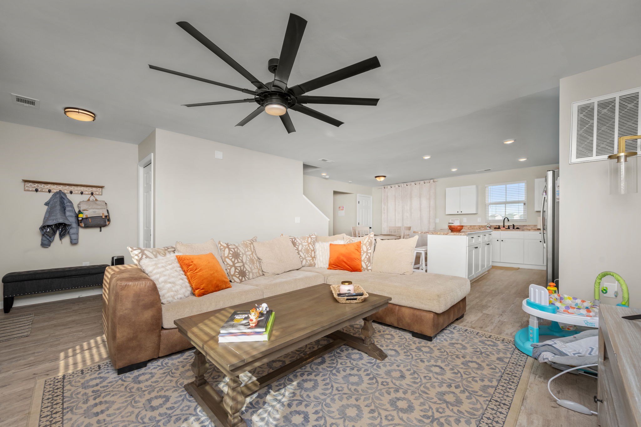 5571 Compass Way Christiana, TN 37037 - Photo 4 of 23 a living room with furniture and a wooden floor