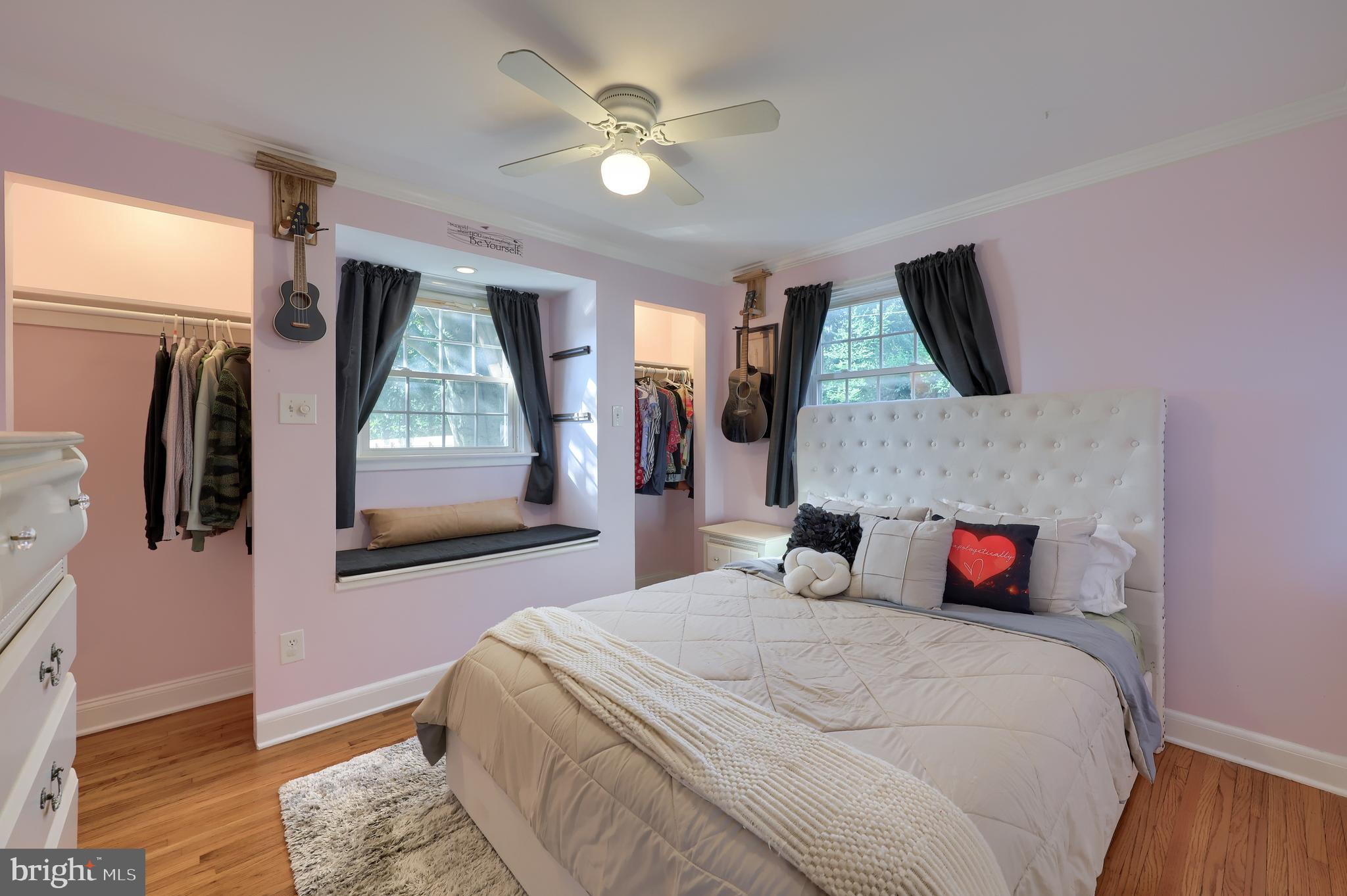 304 Edgehill Road York, PA 17403 - Photo 30 of 44 a bedroom with a large bed and a large window