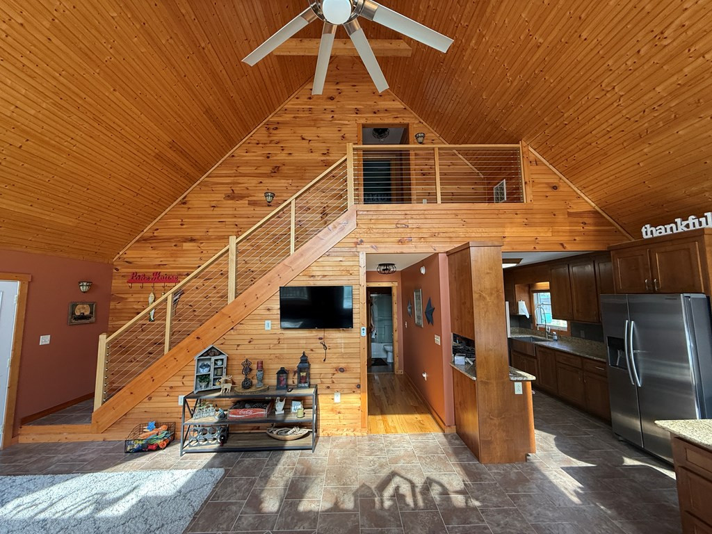 270 Marina Road Murphy, NC 28906 - Photo 9 of 69 Loft area is enclosed for bedroom and bath plus a