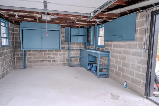 a view of a storage & utility room