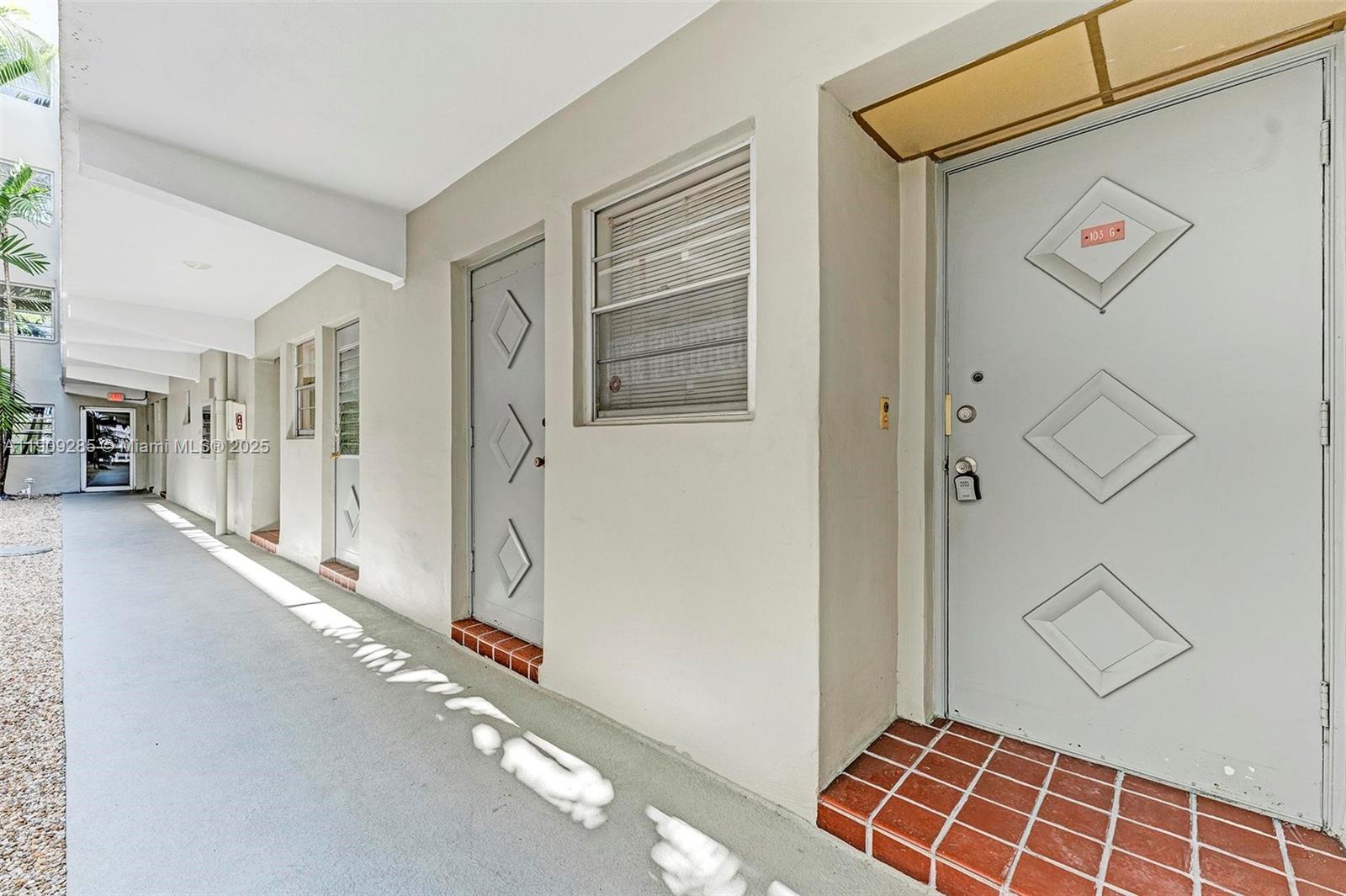 330 Southeast 2nd Street, Unit 103G Hallandale Beach, FL 33009 - Photo 28 of 37 a view of an entryway door