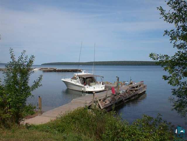 86670 Island View Road Bayfield, WI 54814 - Photo 1 of 25 L-shaped Dock built in 2006, built to survive waves & ice.