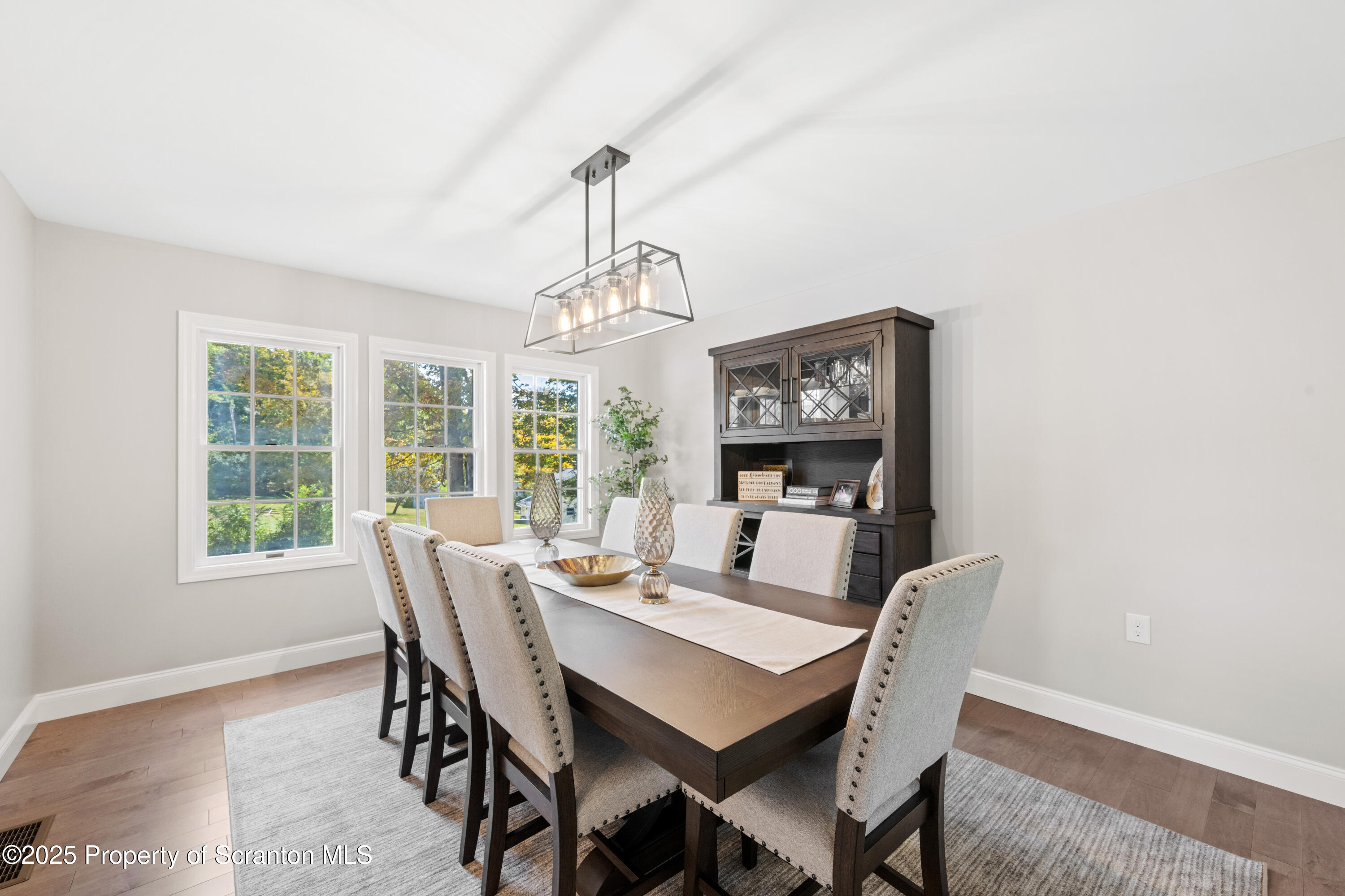 220 Fuller Road Dalton, PA 18414 - Photo 40 of 55 a view of a dining room with furniture window and outside view