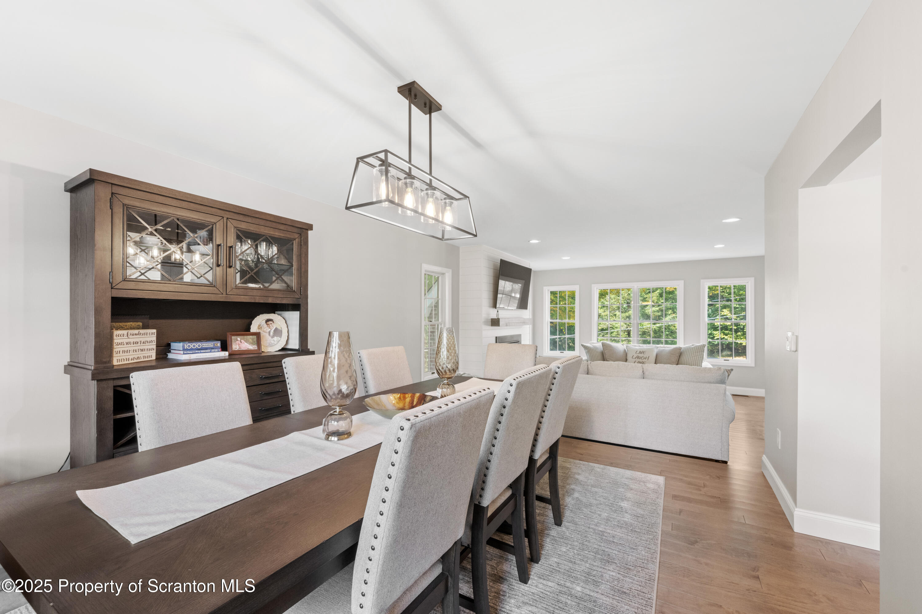 220 Fuller Road Dalton, PA 18414 - Photo 41 of 55 a view of a dining room with furniture window and outside view