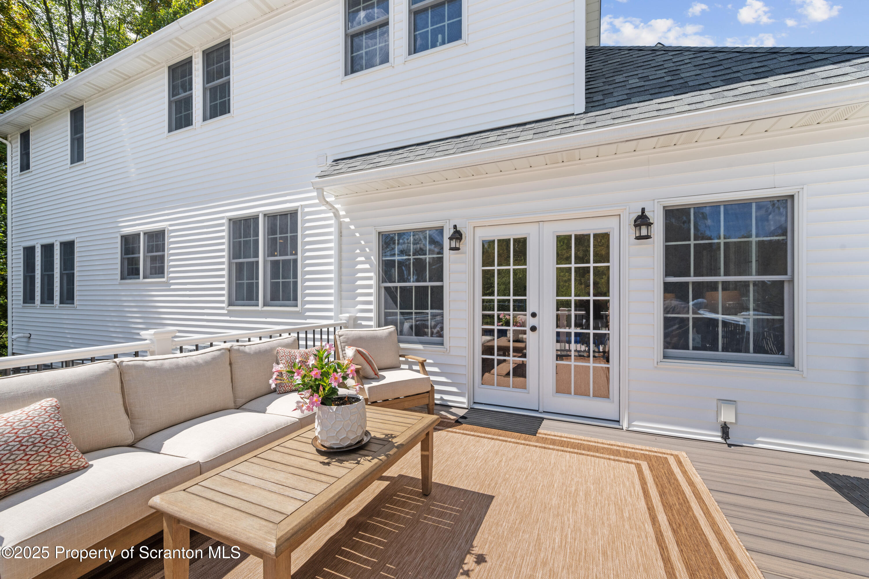 220 Fuller Road Dalton, PA 18414 - Photo 53 of 55 a view of a couch in the balcony