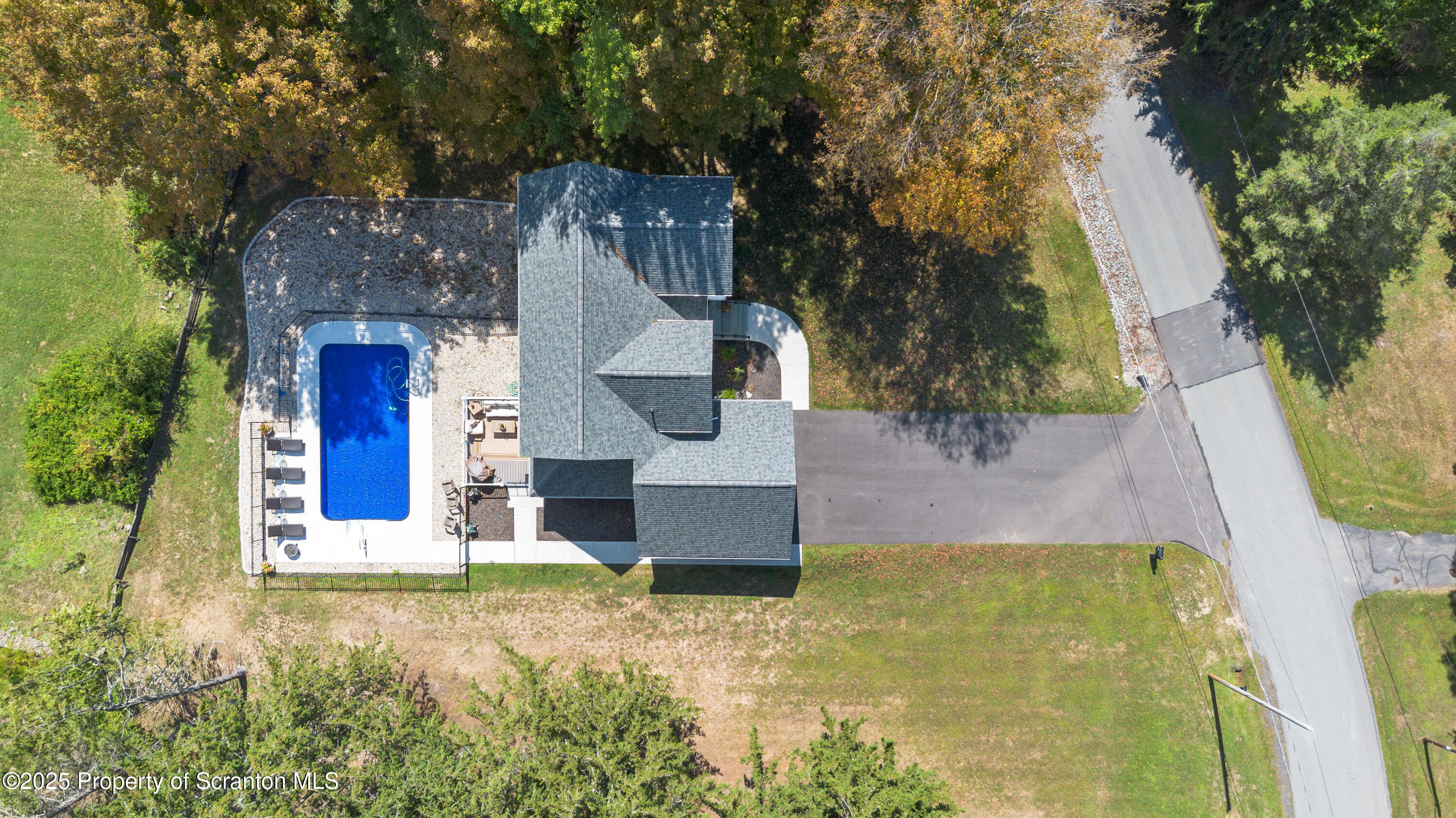 220 Fuller Road Dalton, PA 18414 - Photo 6 of 55 front view of a house with a yard