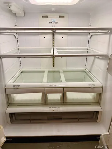 a close view of closet