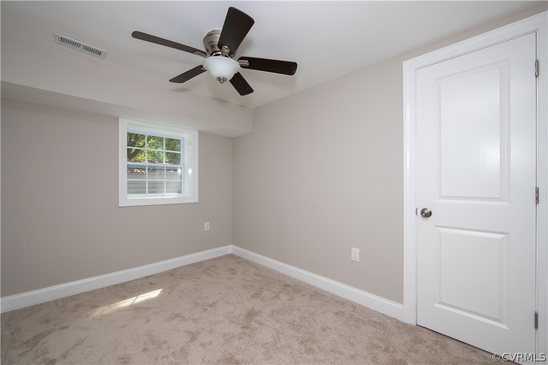 4352 Three Bridge Road Powhatan, VA 23139 - Photo 21 of 30 Bedroom with carpet and ceiling fan