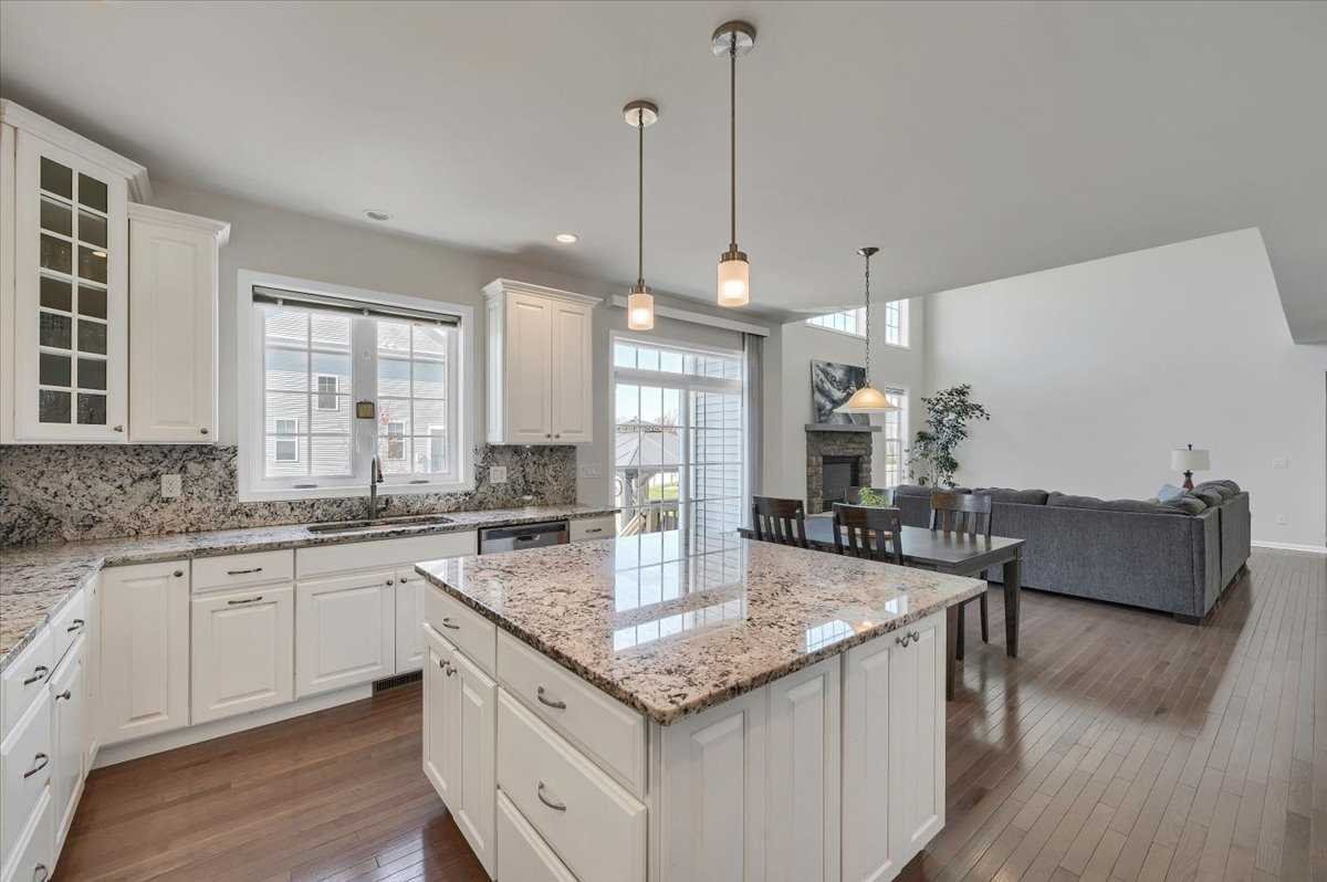 41 Pitcher Road East Fishkill, NY 12533 - Photo 11 of 35 a kitchen with granite countertop a sink a counter space appliances and cabinets