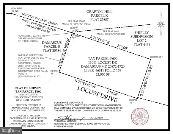 $239,900 | 11027 Locust Drive, Damascus, MD 20872