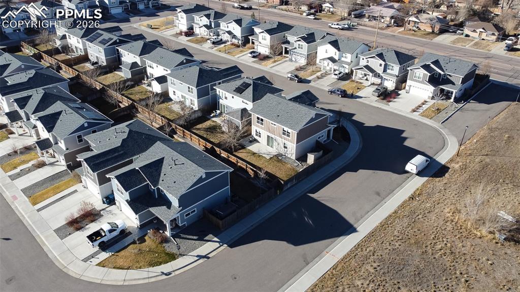 7956 Osage Street Denver, CO 80221 - Photo 37 of 48 an aerial view of a house with a ocean view