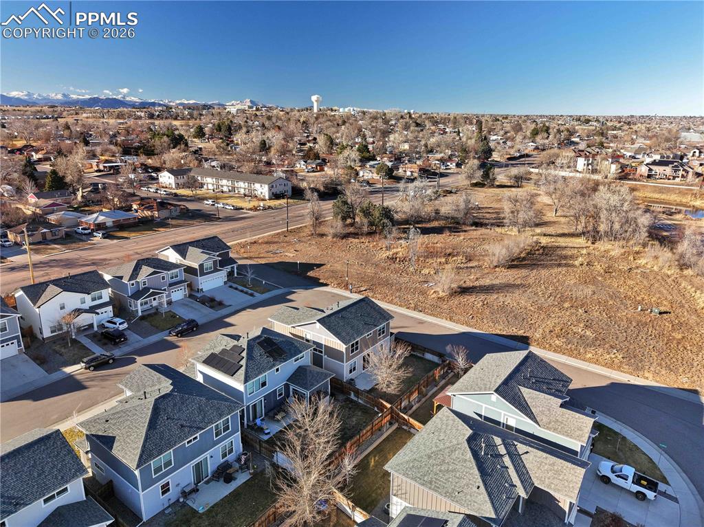 7956 Osage Street Denver, CO 80221 - Photo 46 of 48 Aerial view of residential area