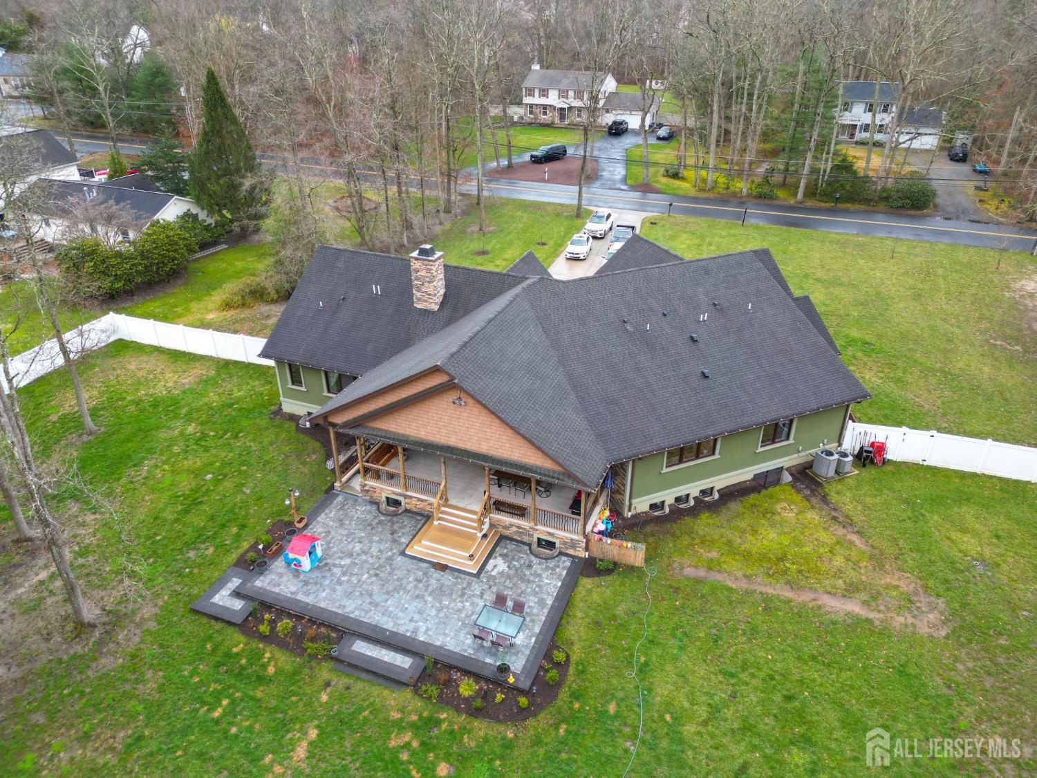 94 East Pleasant Grove Road Jackson, NJ 08527 - Photo 50 of 59 an aerial view of a house with a yard