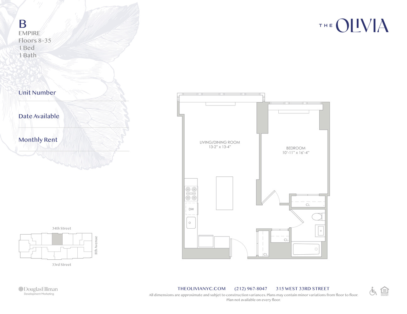 315 West 33rd Street, Unit 20B Manhattan, NY 10001 - Photo 14 of 14 unknown