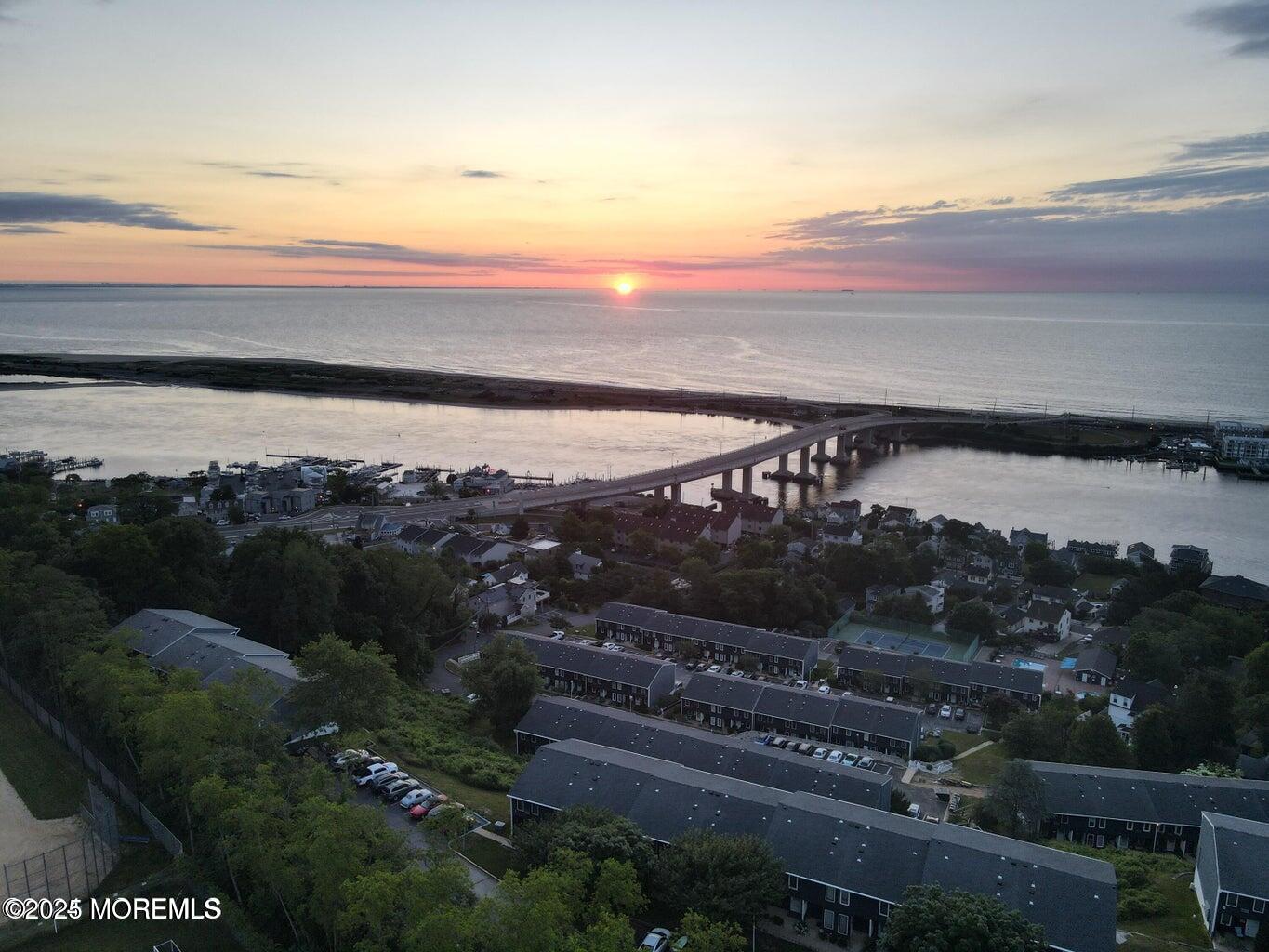 200 Portland Road, Unit E4 Highlands, NJ 07732 - Photo 33 of 37 a view of a lake in middle of the house