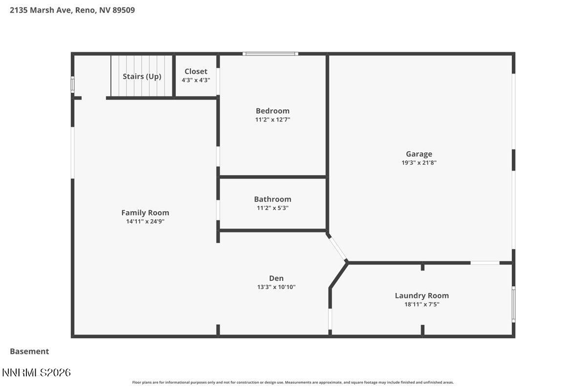 2135 Marsh Avenue Reno, NV 89509 - Photo 35 of 36 02-Walkout Basement