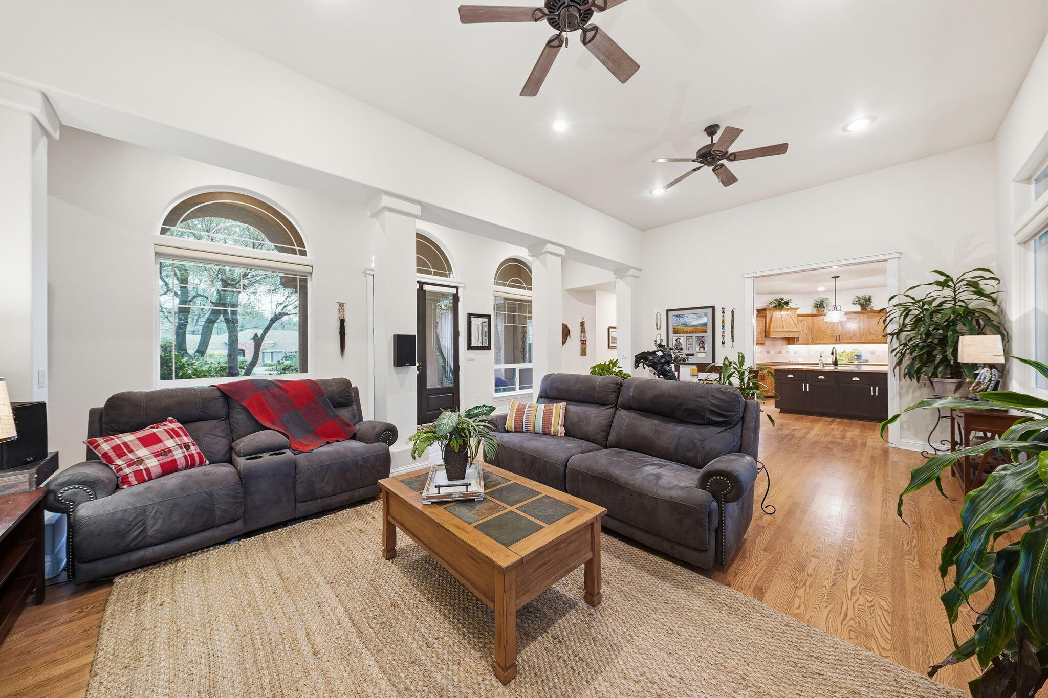13482 Tierra Heights Road Redding, CA 96003 - Photo 7 of 41 a living room with furniture and a large window