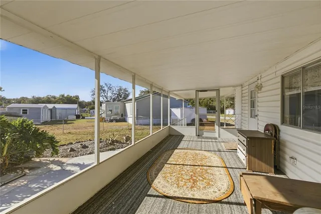 a view of outdoor space with seating area
