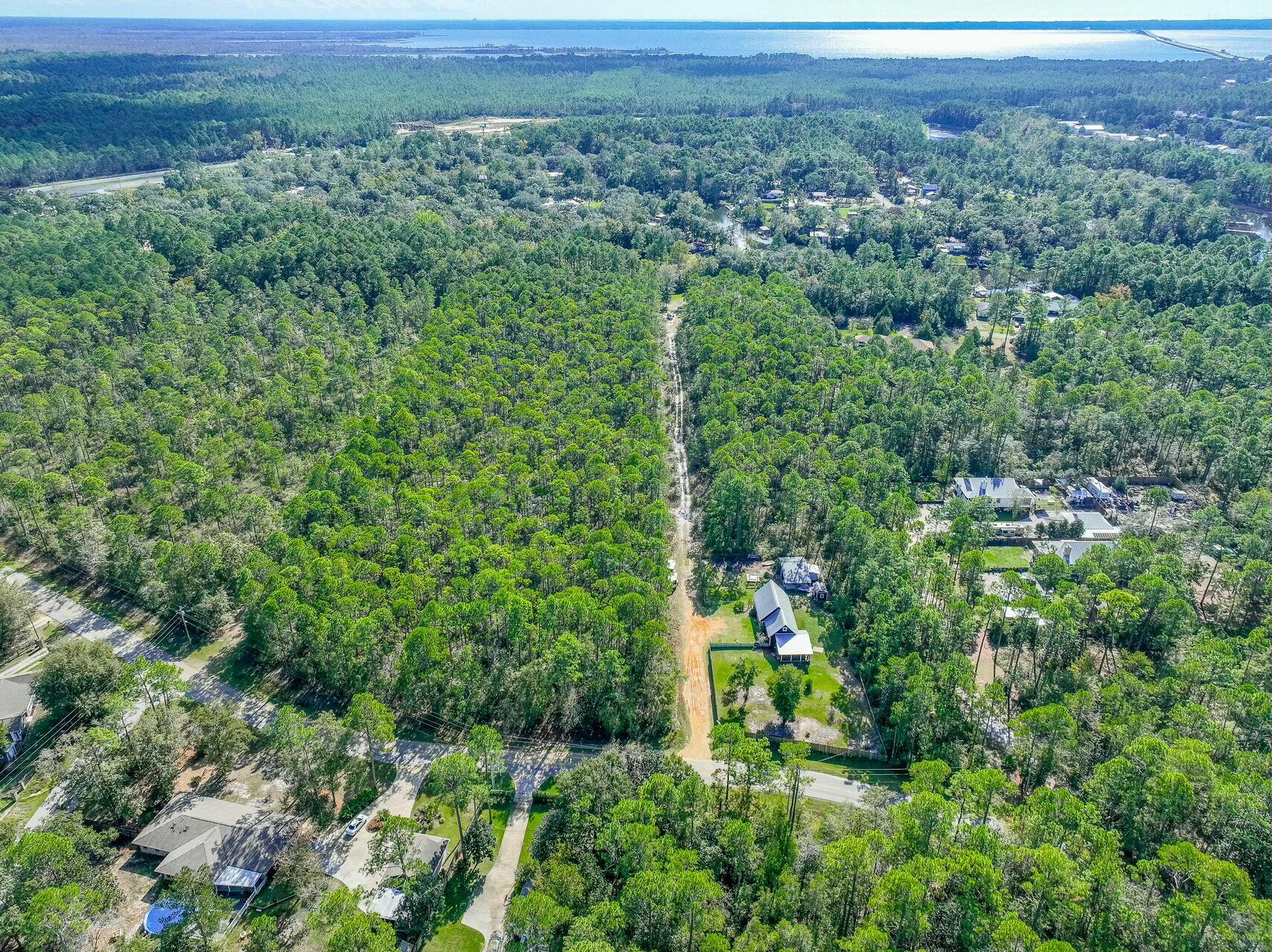 Tbd Mallet Bayou Road Freeport, FL 32439 - Photo 9 of 31 an aerial view of a houses with a yard and trees