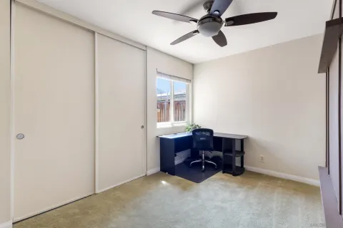 an aerial view of a houses