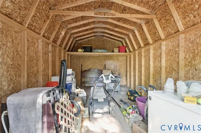 a view of water heater room