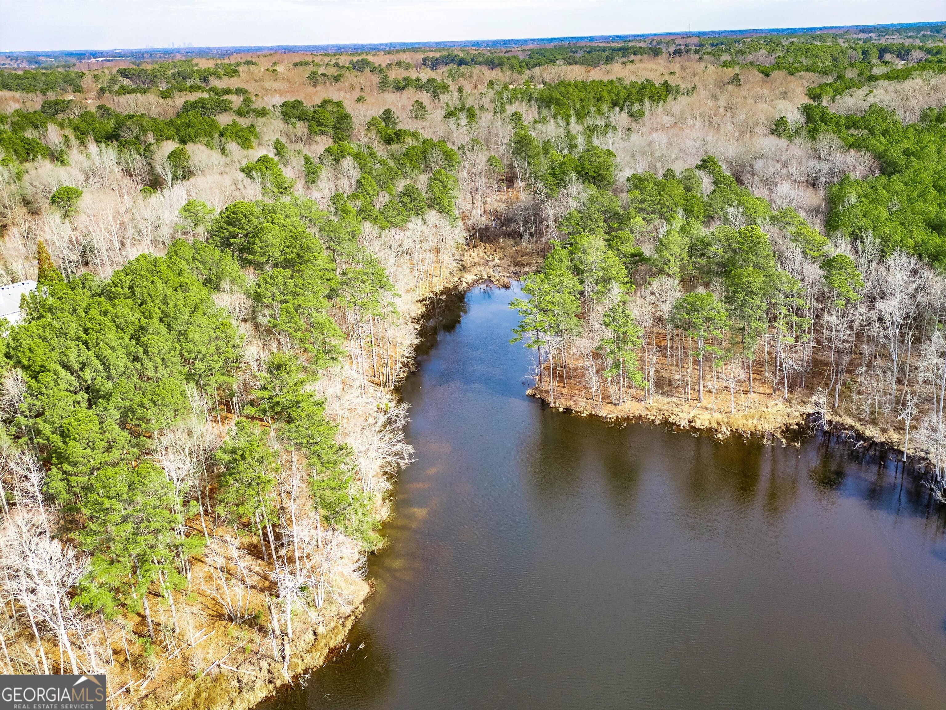467 Rivers Road Fayetteville, GA 30214 - Photo 15 of 19 a view of a lake with a mountain view