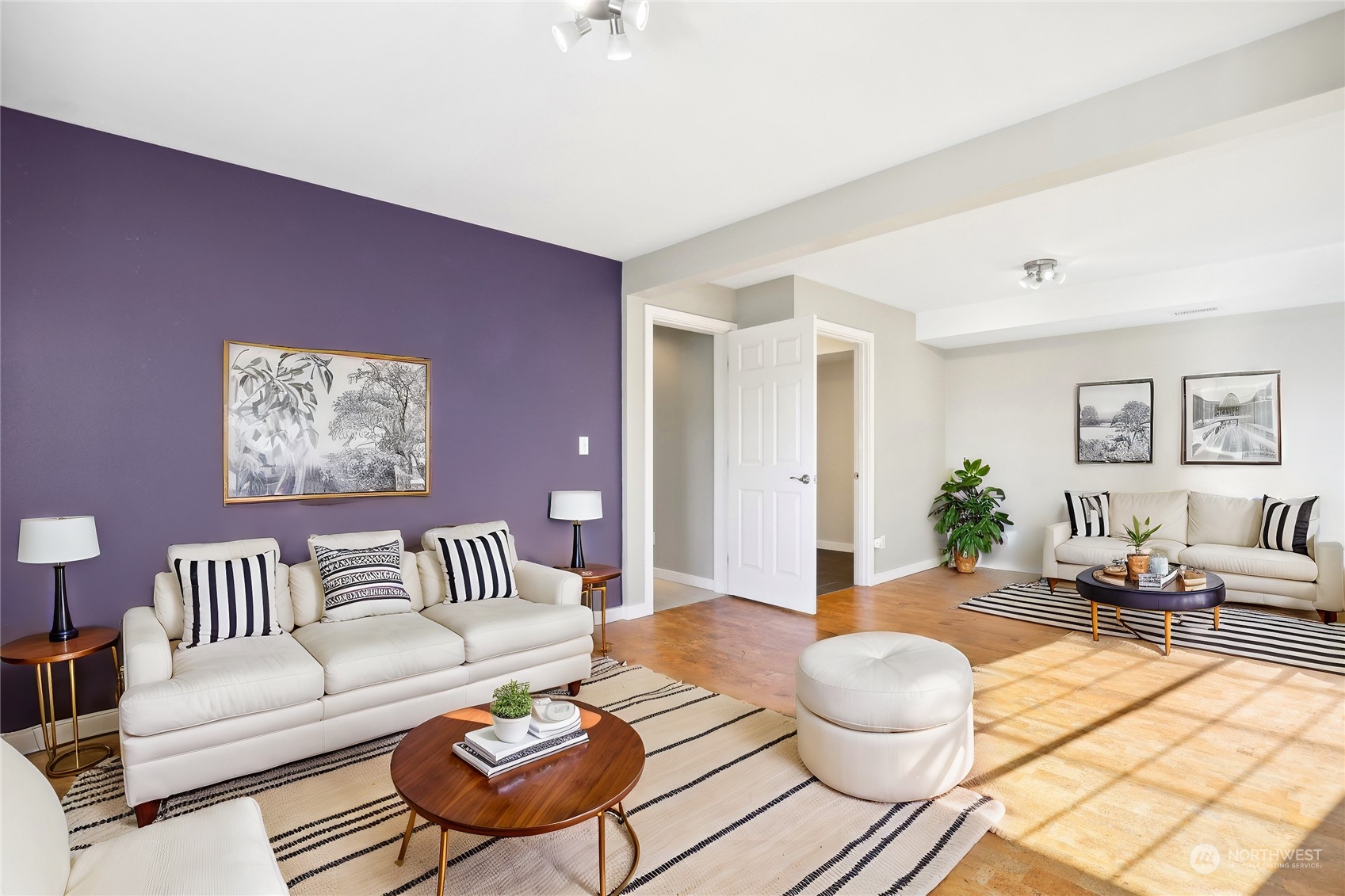 2028 Northeast 12th Street Renton, WA 98056 - Photo 16 of 40 a living room with furniture and a rug