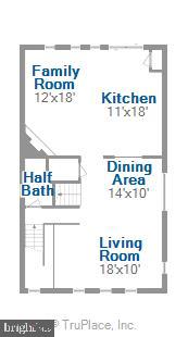 3441 Kemper Road Arlington, VA 22206 - Photo 49 of 52 Main level floor plan