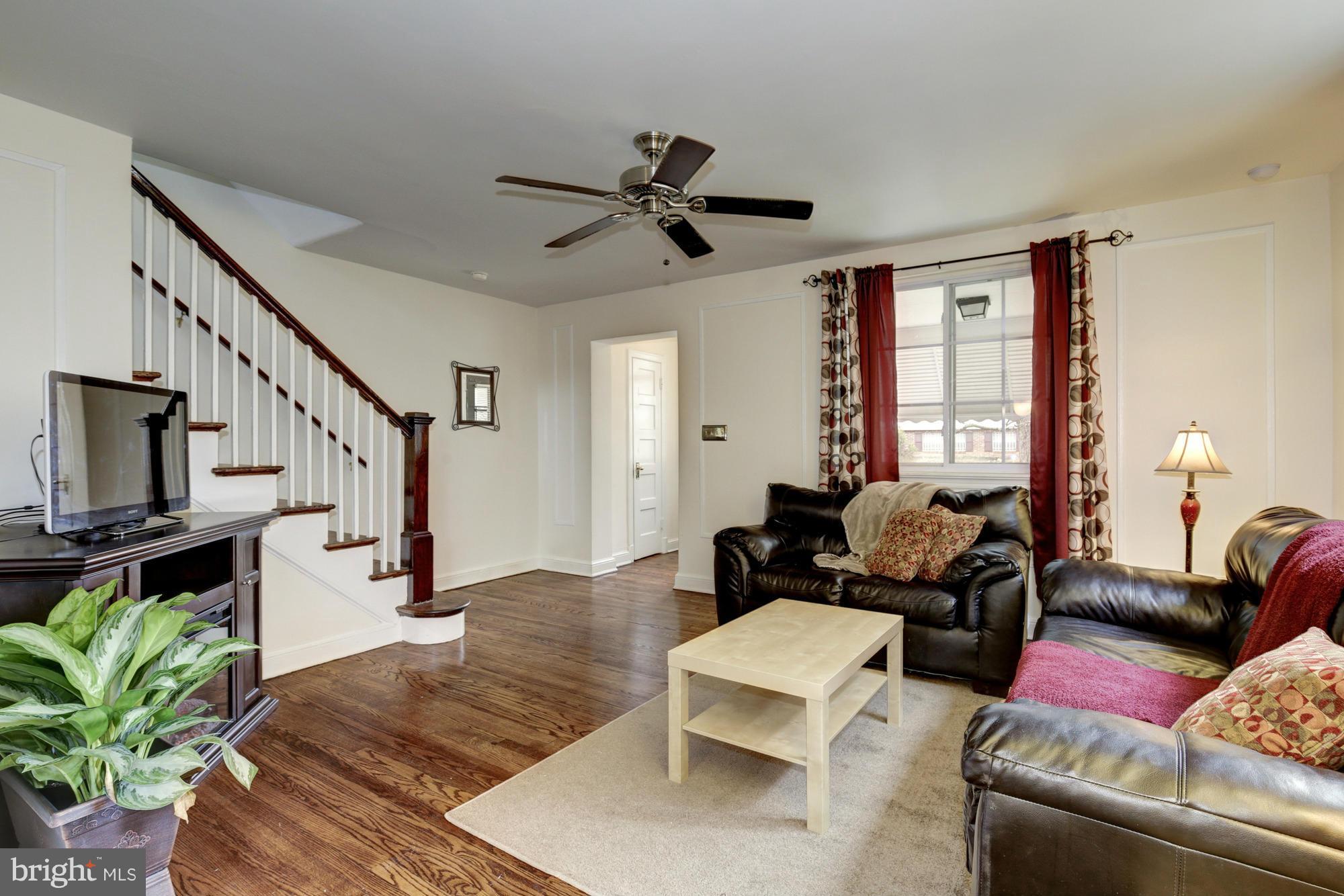 30 53rd Street Southeast Washington, DC 20019 - Photo 5 of 30 Front Entry & Living Room