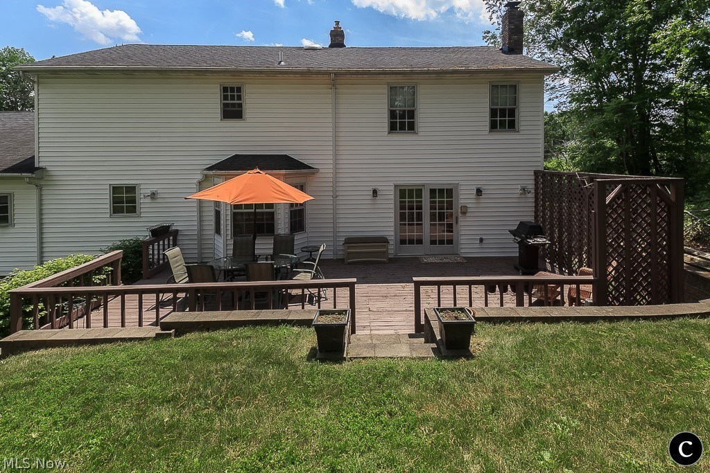 35785 Bainbridge Road Solon, OH 44139 - Photo 24 of 29 Huge deck great for entertaining and overlooking the large backyard!