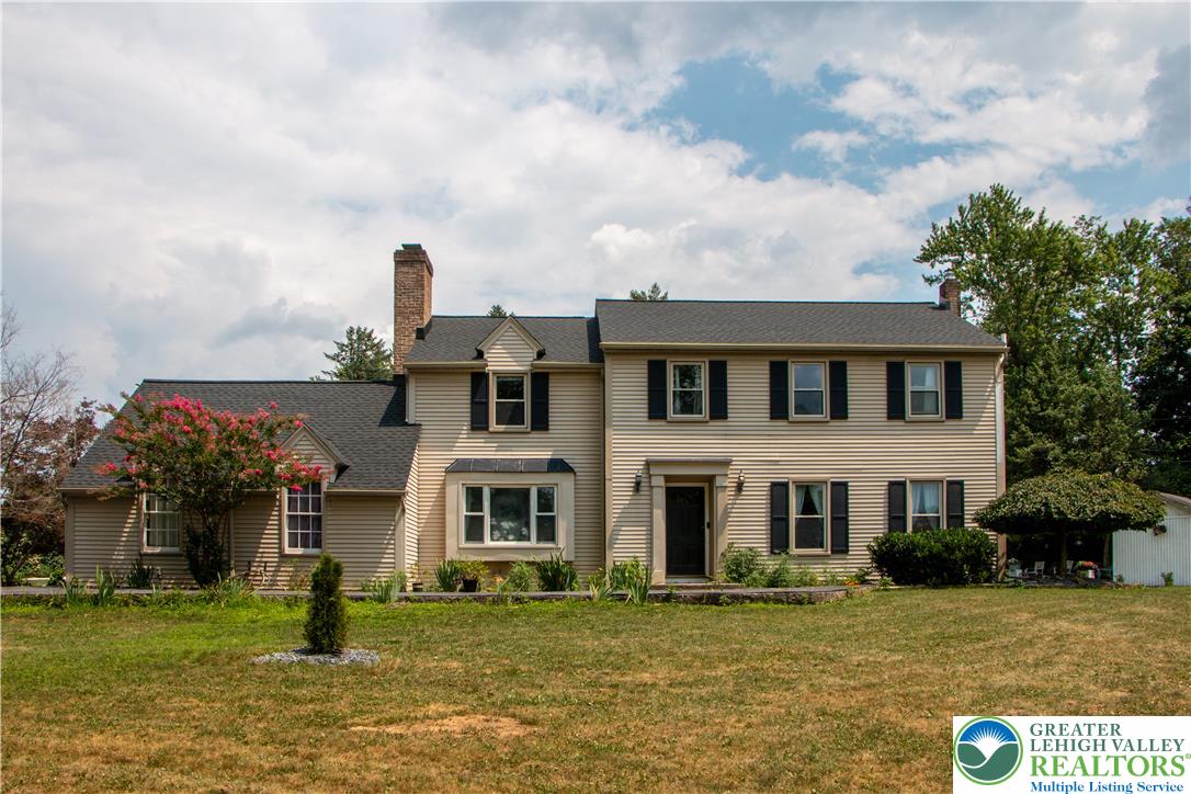 3582 Country Club Road Easton, PA 18045 - Photo 1 of 48 A classic colonial which presents a charming front with a well-maintained lawn and mature landscaping.