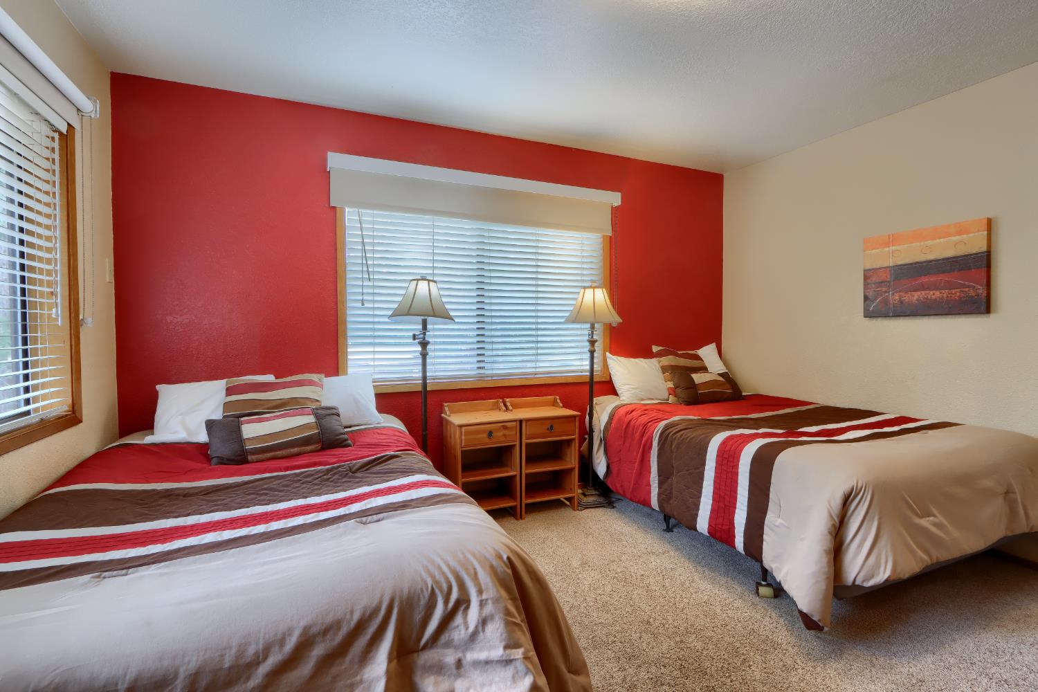 8041 Chilnualna Falls Road Wawona, CA 95389 - Photo 18 of 46 a bedroom with two bed and a window